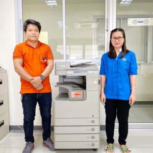 ติดตั้งเครื่องถ่ายเอกสาร 1 เครื่อง