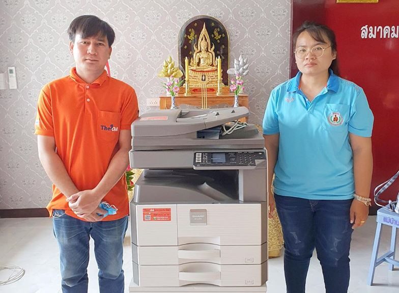 ส่งเครื่องถ่ายเอกสาร 1 เครื่อง
