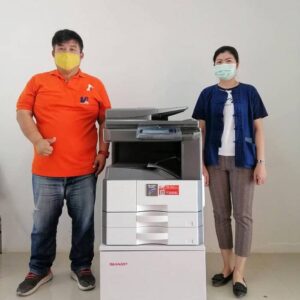 ติดตั้งเครื่องถ่ายเอกสาร 1 เครื่อง